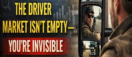 CDL Recruiting 2026: The Driver Market Isn’t Empty — You’re Invisible