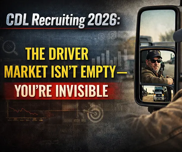 CDL Recruiting 2026: The Driver Market Isn’t Empty — You’re Invisible