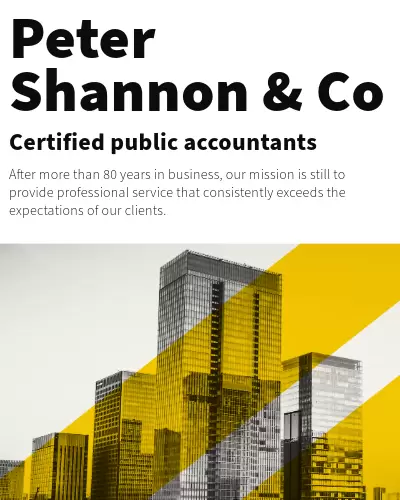 Tax Services by | Peter Shannon & Co