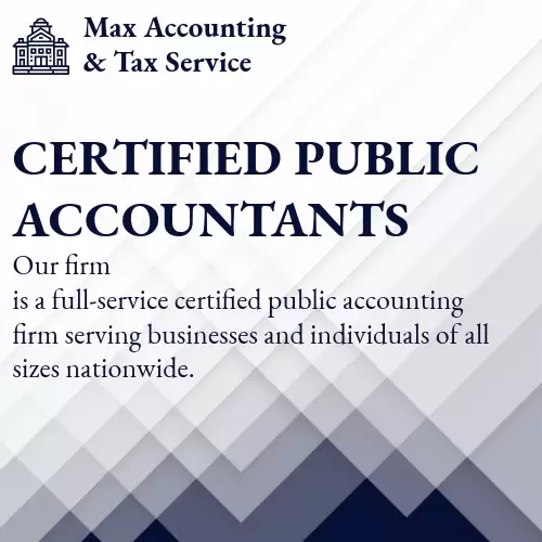 Business Accounting | Max Accounting & Tax Service