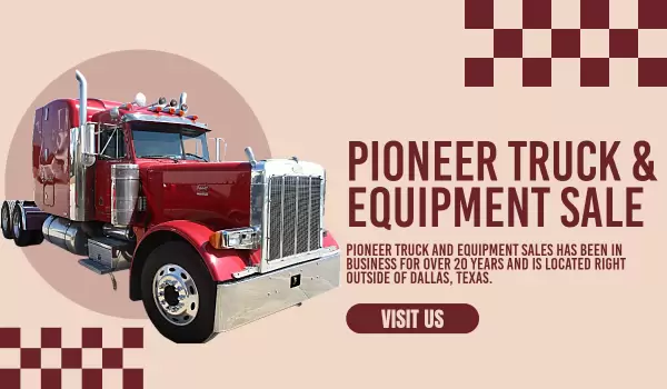 Pioneer Truck & Equipment Sale