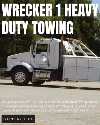 Heavy Duty Towing | Wrecker 1 Heavy Duty Towing