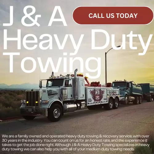 Heavy Duty Towing | J & A Heavy Duty Towing