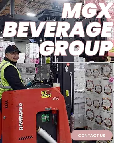 MGX Beverage Group – Trusted 3PL, Drayage & Cross Dock Services in Mansfield, MA