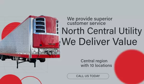 North Central Utility WI | Dry Van, Reefer & Flatbed Rentals | Trailer Repair Services